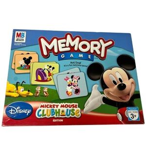 Disney Mickey Mouse Clubhouse Edition Memory Game - Red and Blue Ages 3+